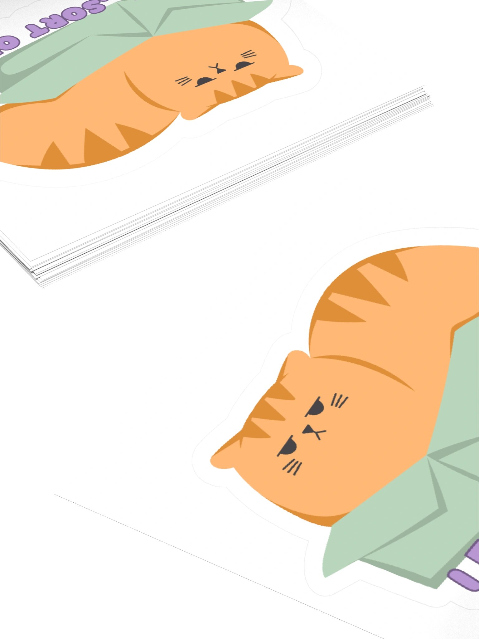 Grumpy Cat in a Box Kiss Cut Sticker product image (4)