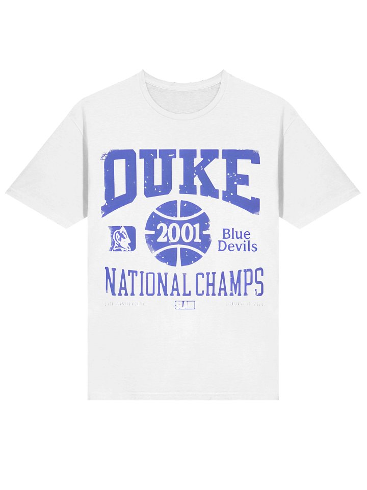 Duke Blue Devils 2001 National Champions Shirt product image (2)