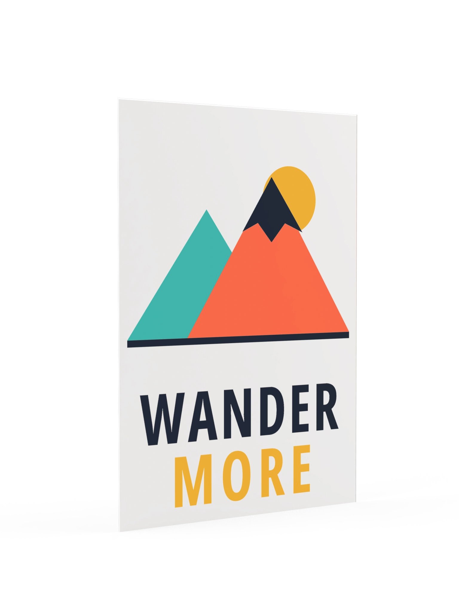 Wander More Mountain Poster product image (4)