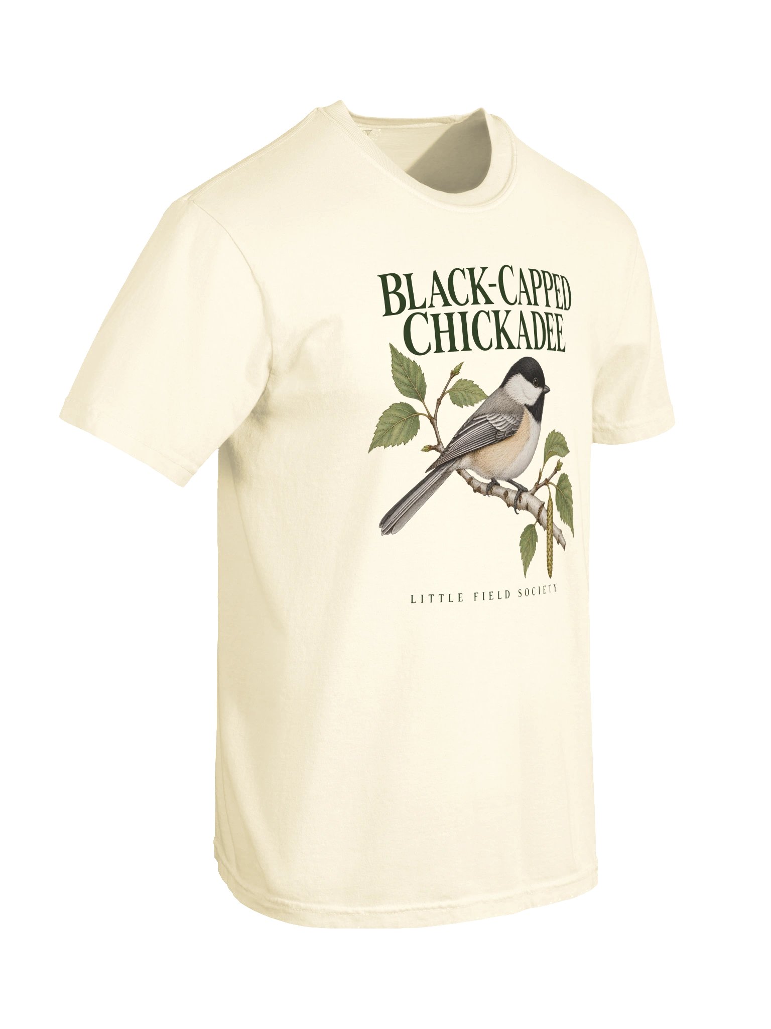 Black-Capped Chickadee — Birding T-Shirt product image (10)