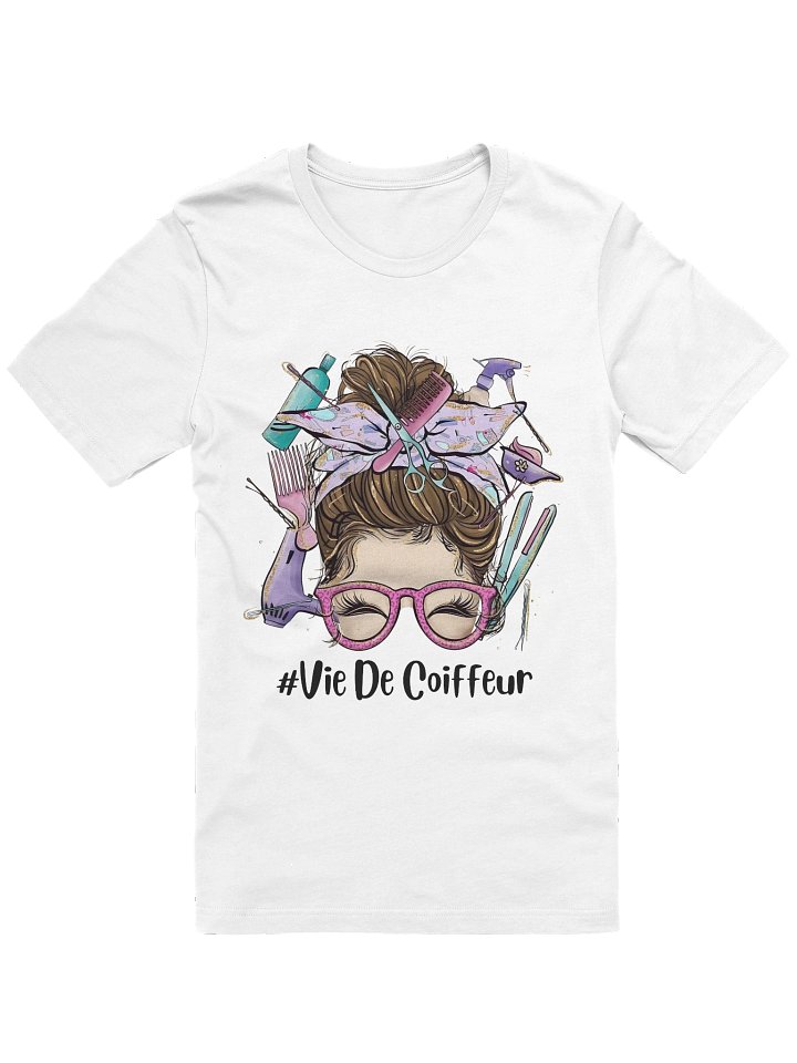 T-shirt #VieDeCoiffeur – Le Style des Passionnés de Coiffure product image (105)
