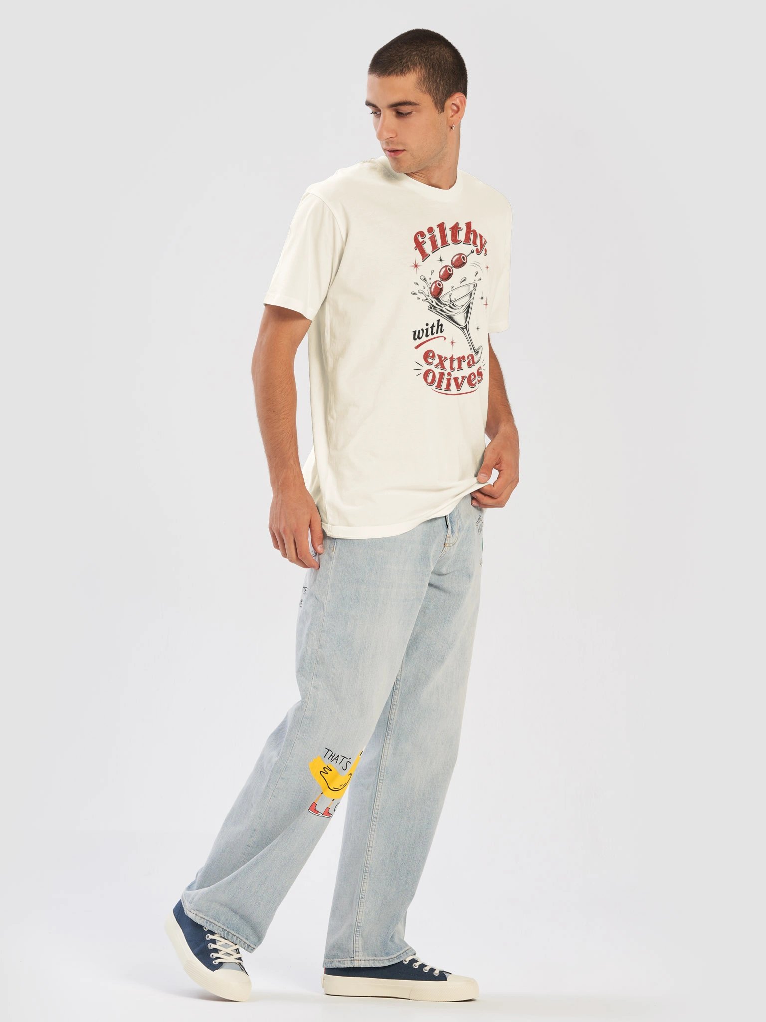 filthy, with extra olives tee product image (5)