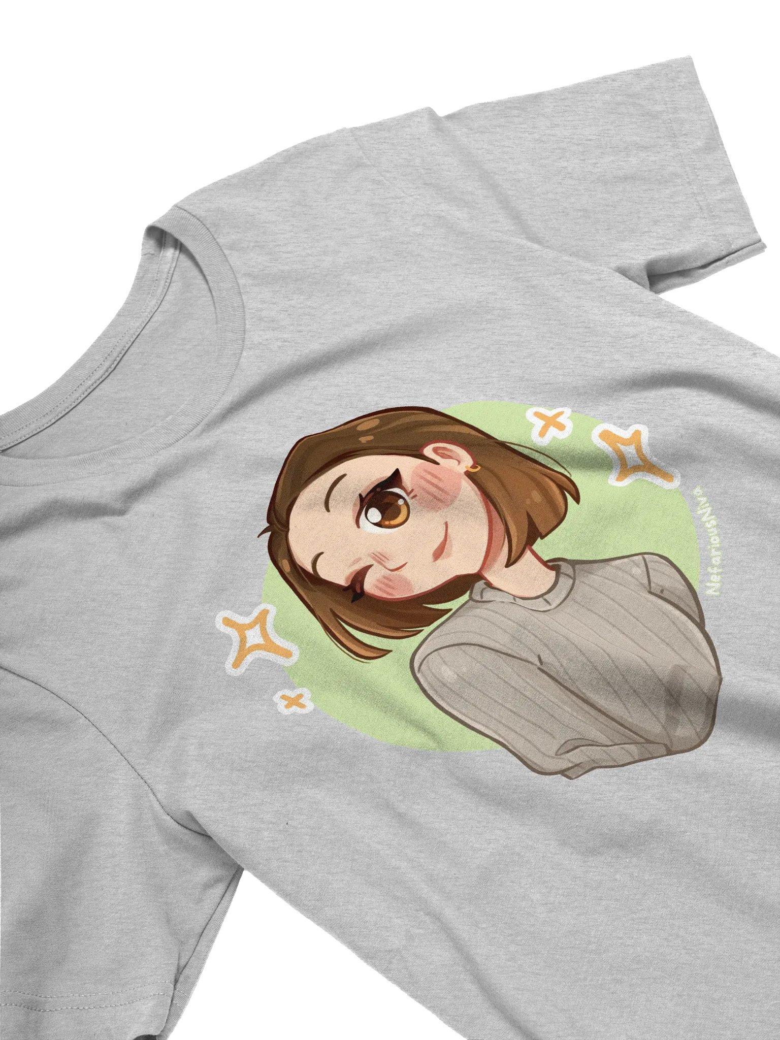 NefariousNiva Tee - Grønn bakgrunn product image (3)