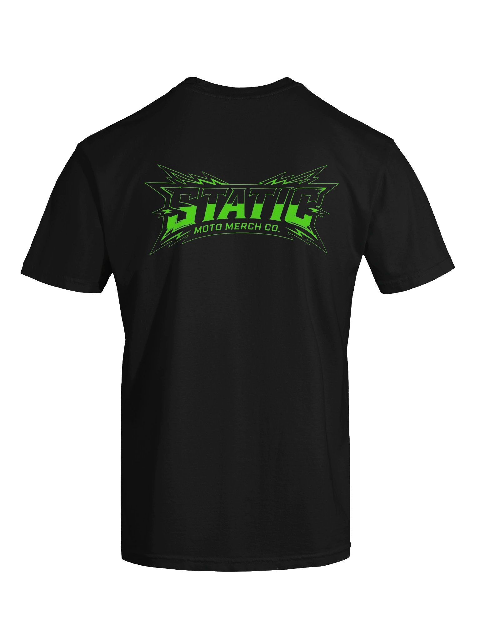 mens tee green logo product image (14)