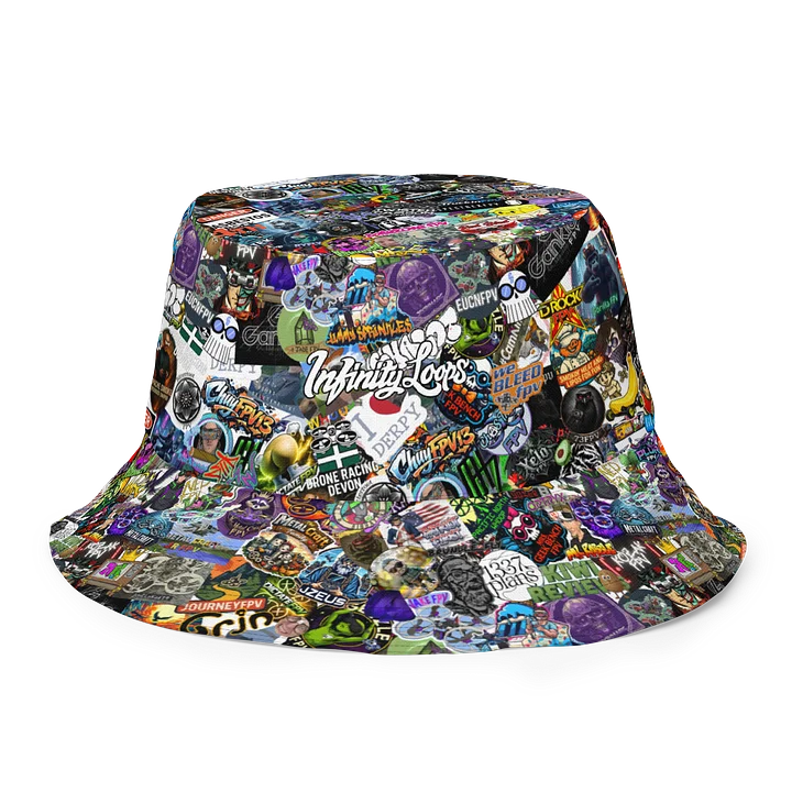 2026 Sticker Bomb Bucket Hat product image (1)