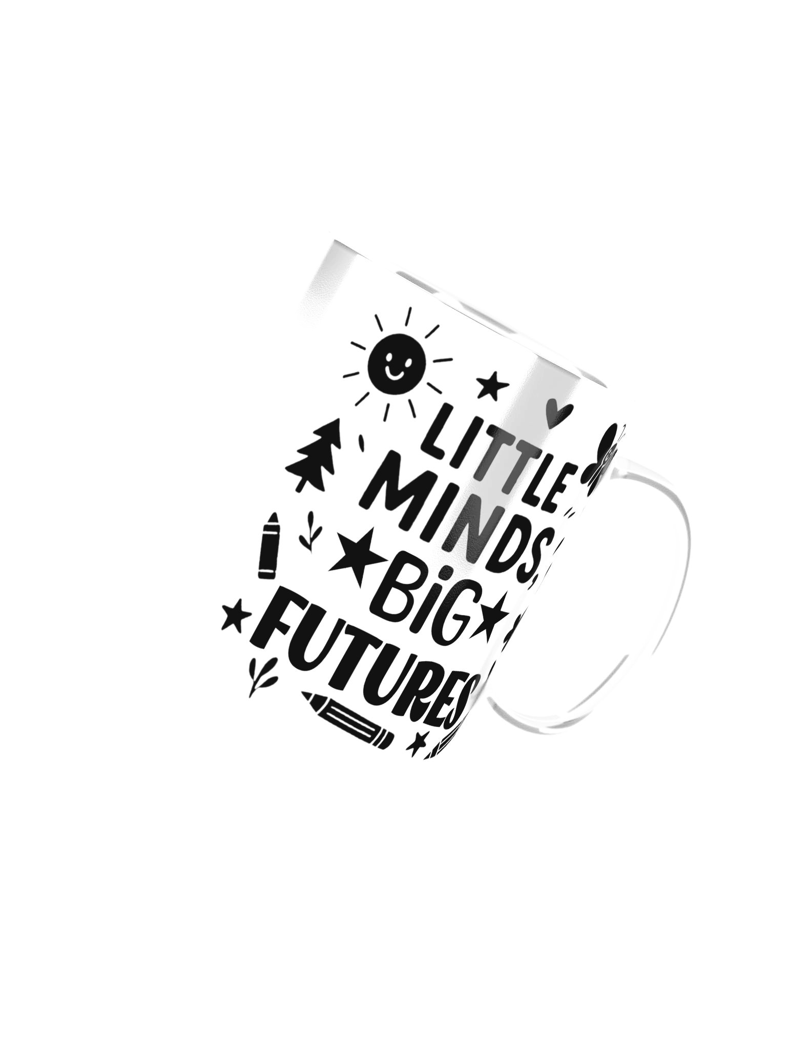 Little Minds Big Futures Mug – Bright Retro Teacher Coffee Cup product image (50)
