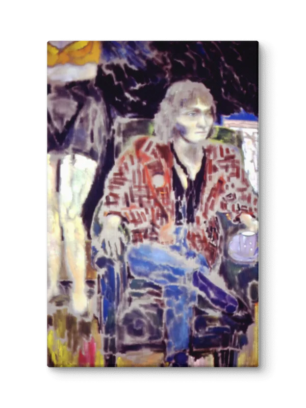 Carol Hausser (Bibler) (1987) on canvas (26" x 40") product image (2)