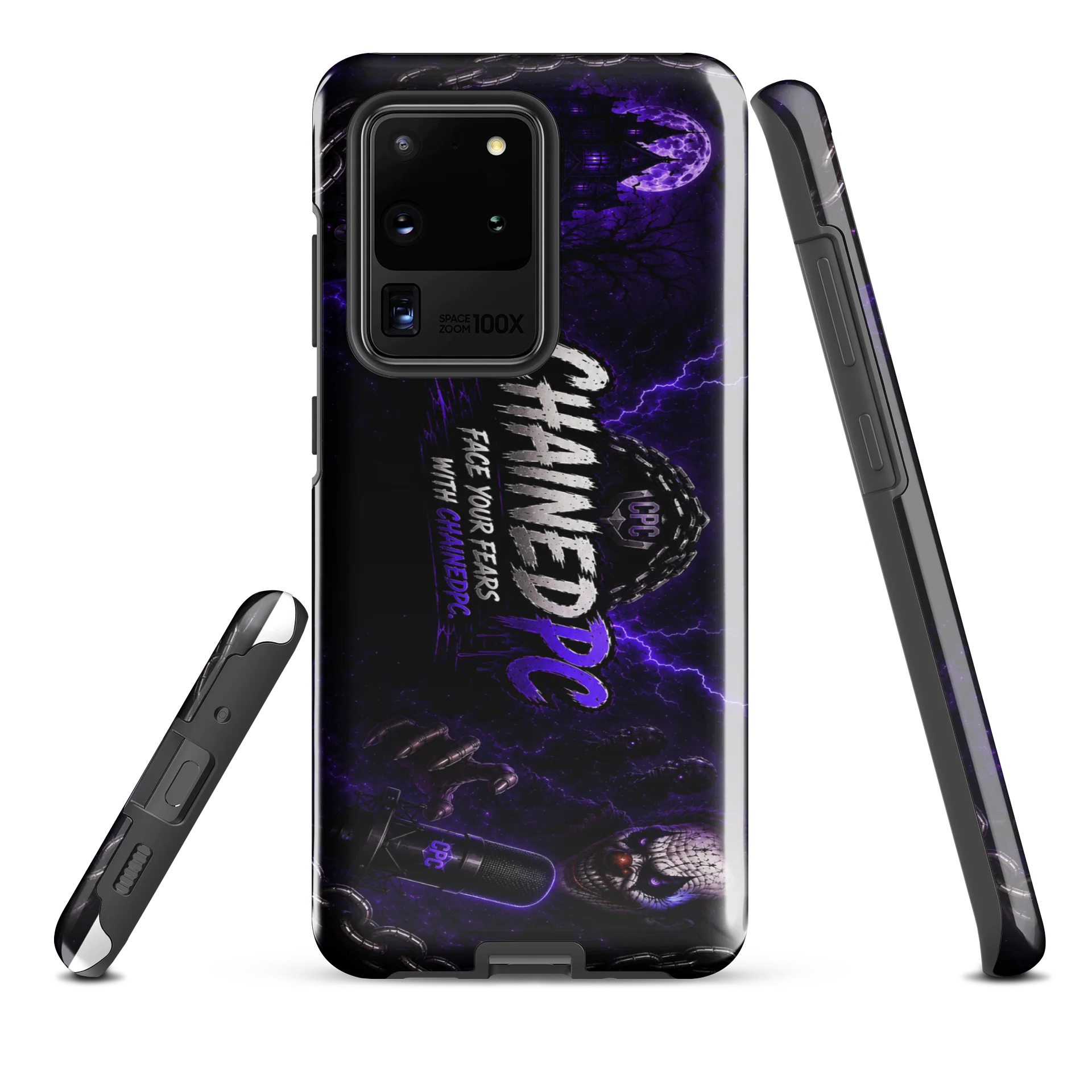 ChainedPc Face Your Fears Phone Case product image (1)