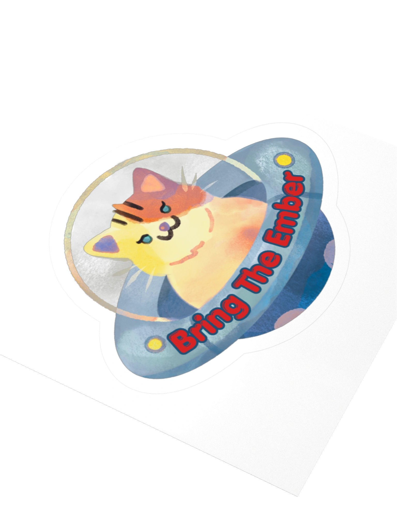 Bring The Ember - Space Cat Sticker product image (3)