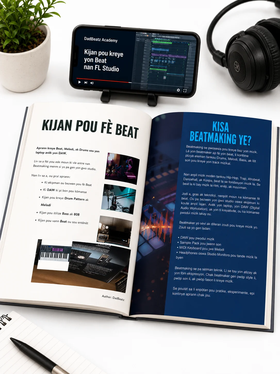 Beatmaking for Beginners in Haitian Creole – FL Studio & Logic Pro eBook product image (2)