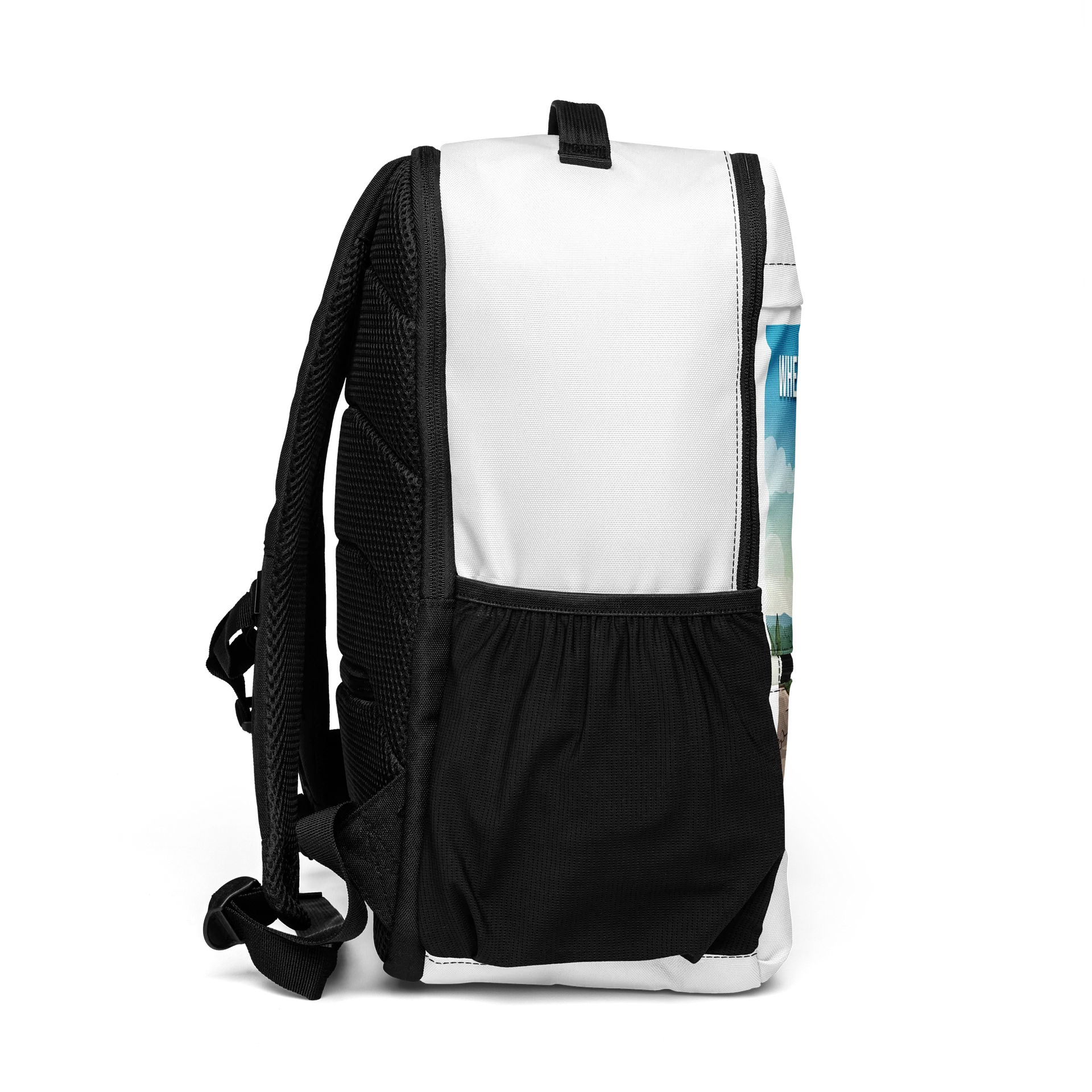 "Where There's a Plane, There's a Duck" Backpack product image (6)