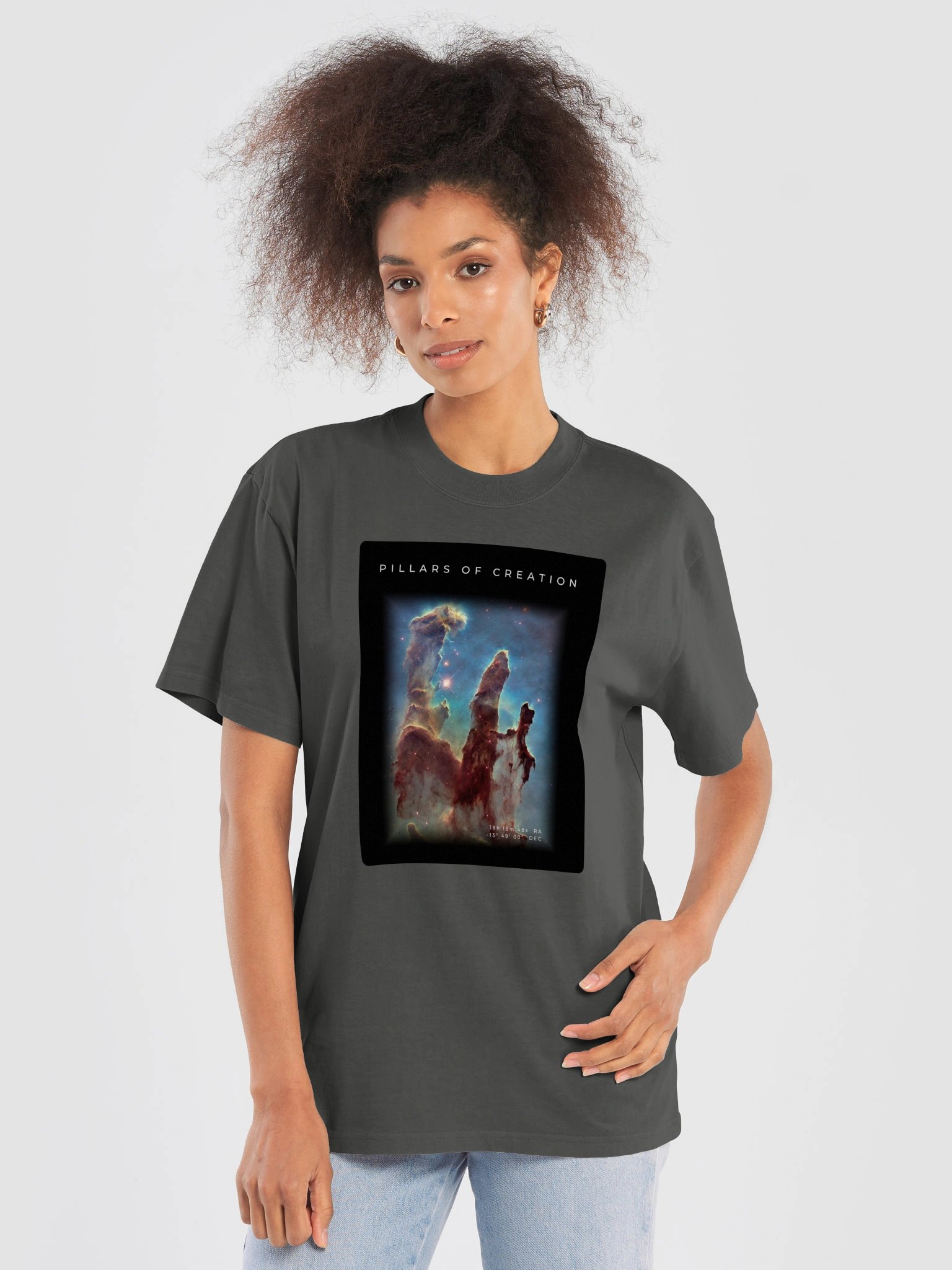 Pillars of Creation Eagle Nebula Space Cosmos T-Shirt product image (5)