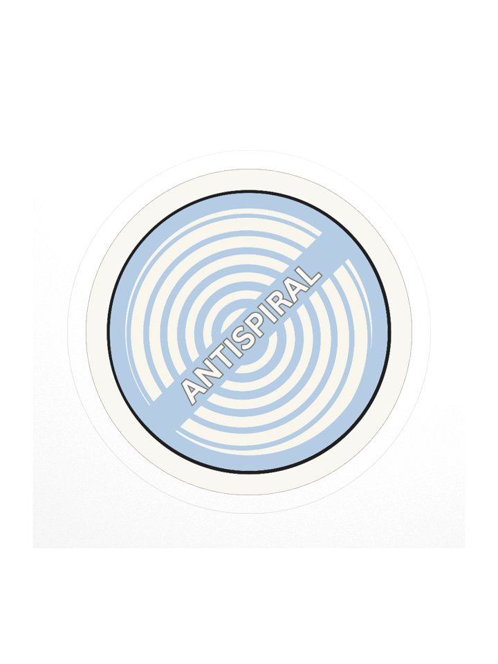 Antispiral Kiss Cut Stickers product image (1)