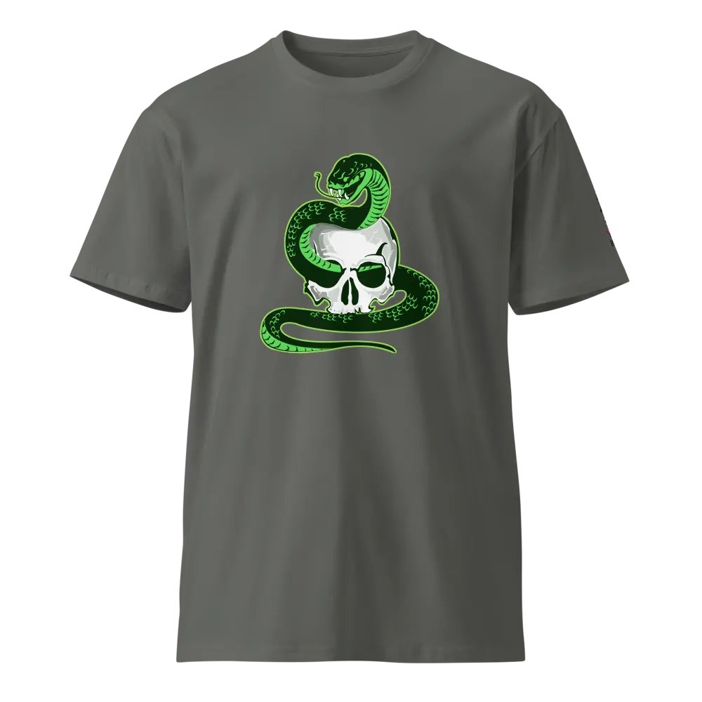 Green Snake & Skull product image (1)
