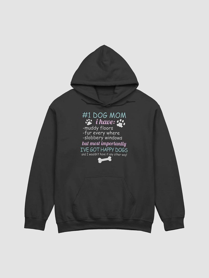#1 dog mom - hoodie product image (4)