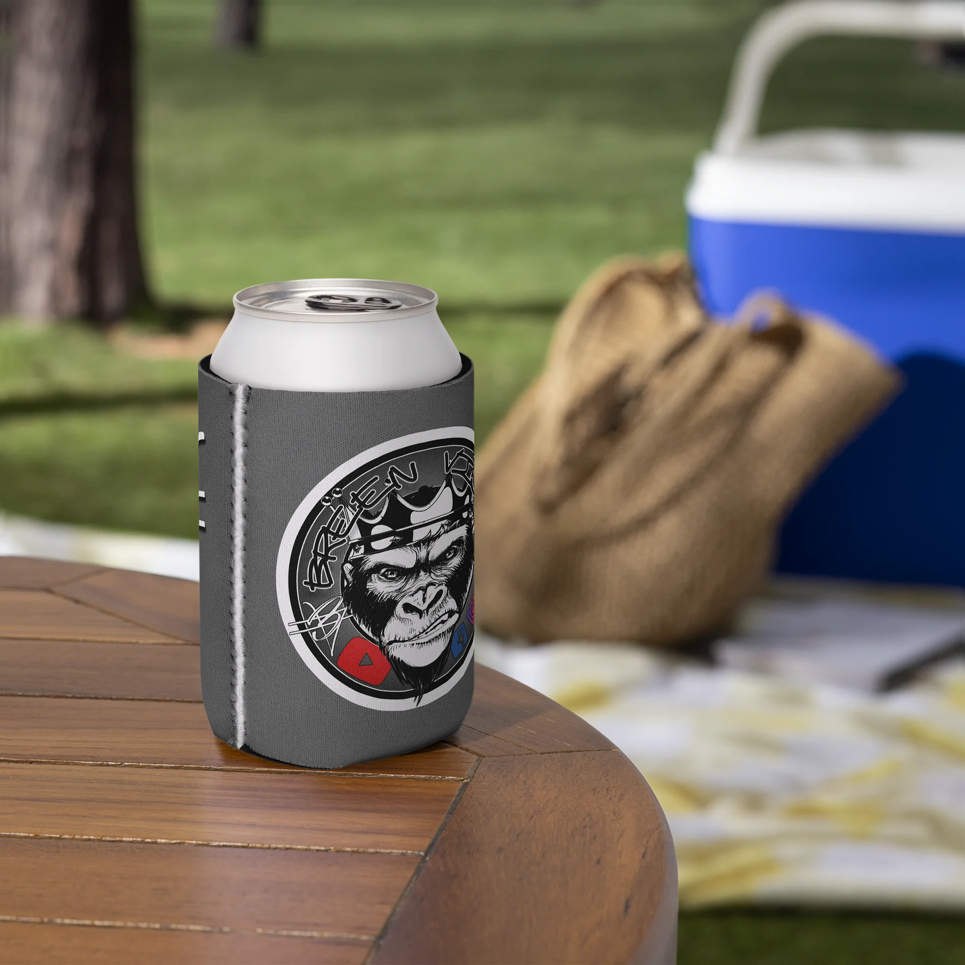 Signature 1 Gorilla Koozie - Grey (regular) product image (5)