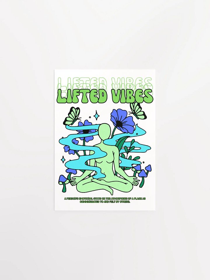 Lifted Vibes Poster - unframed product image (7)