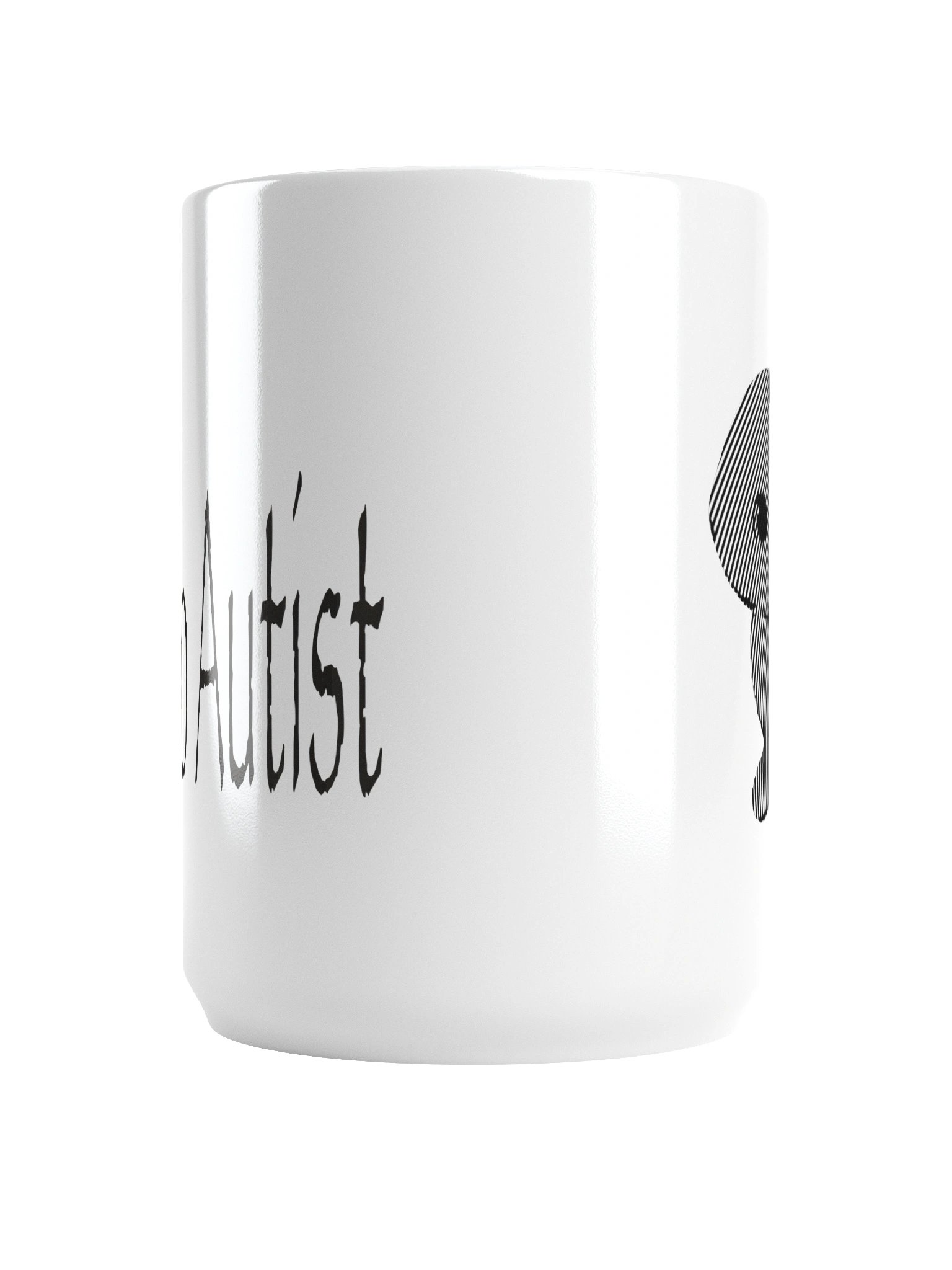 schizo autist bunny milkmug product image (5)