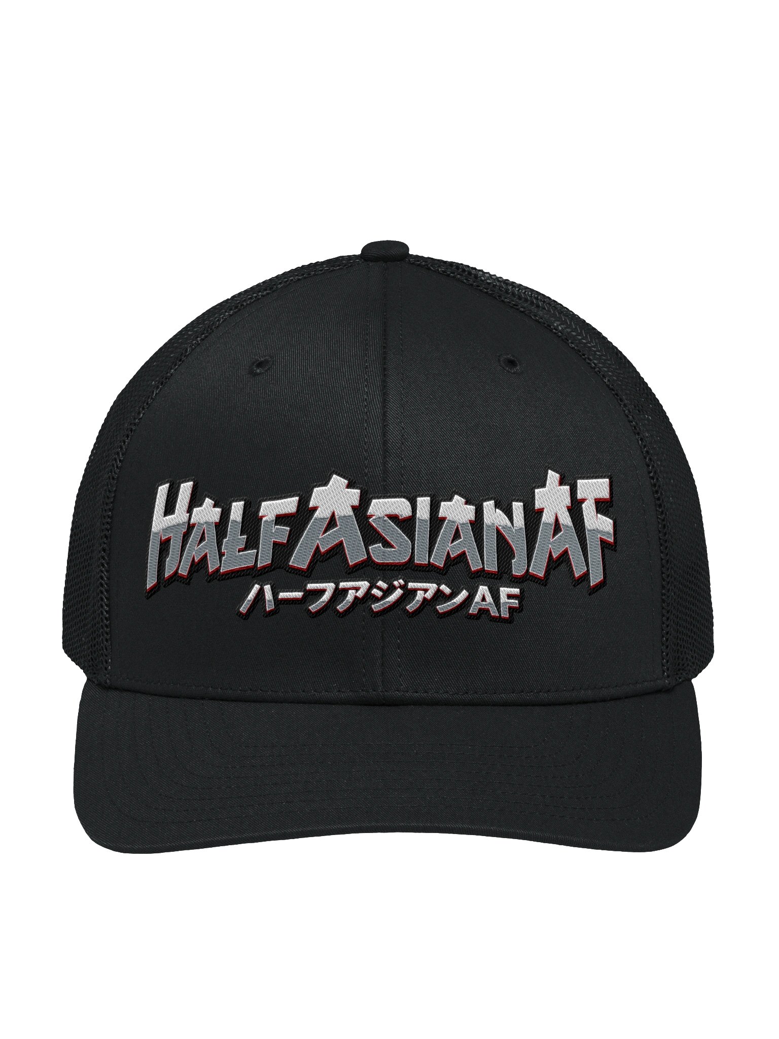 HalfAsianAF Trucker Hat product image (1)