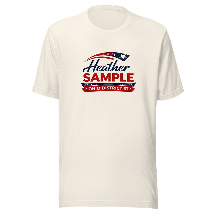 Heather Sample Premium Front and Back Tee product image (1)