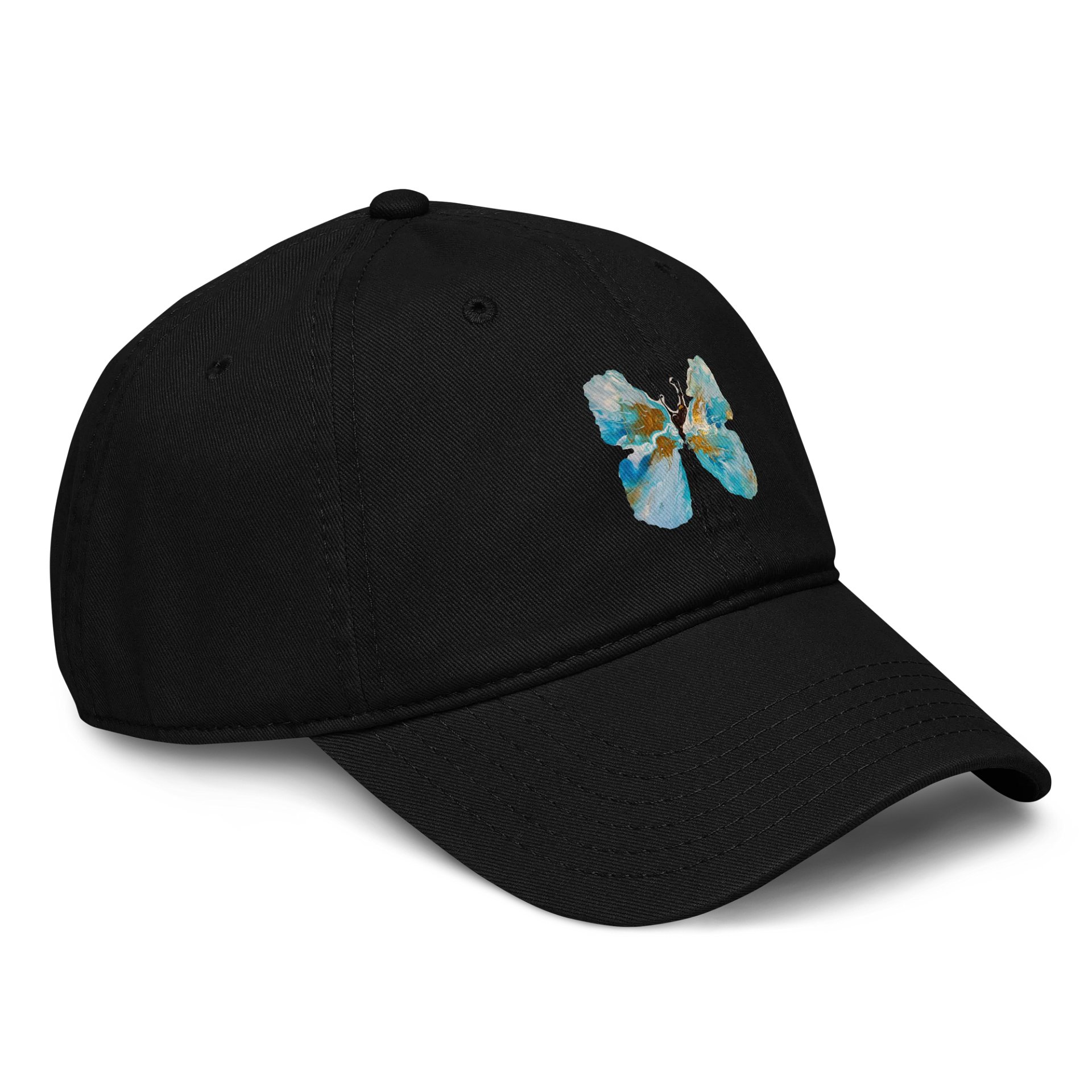 Urban Gold and Blue Butterfly Hat product image (3)