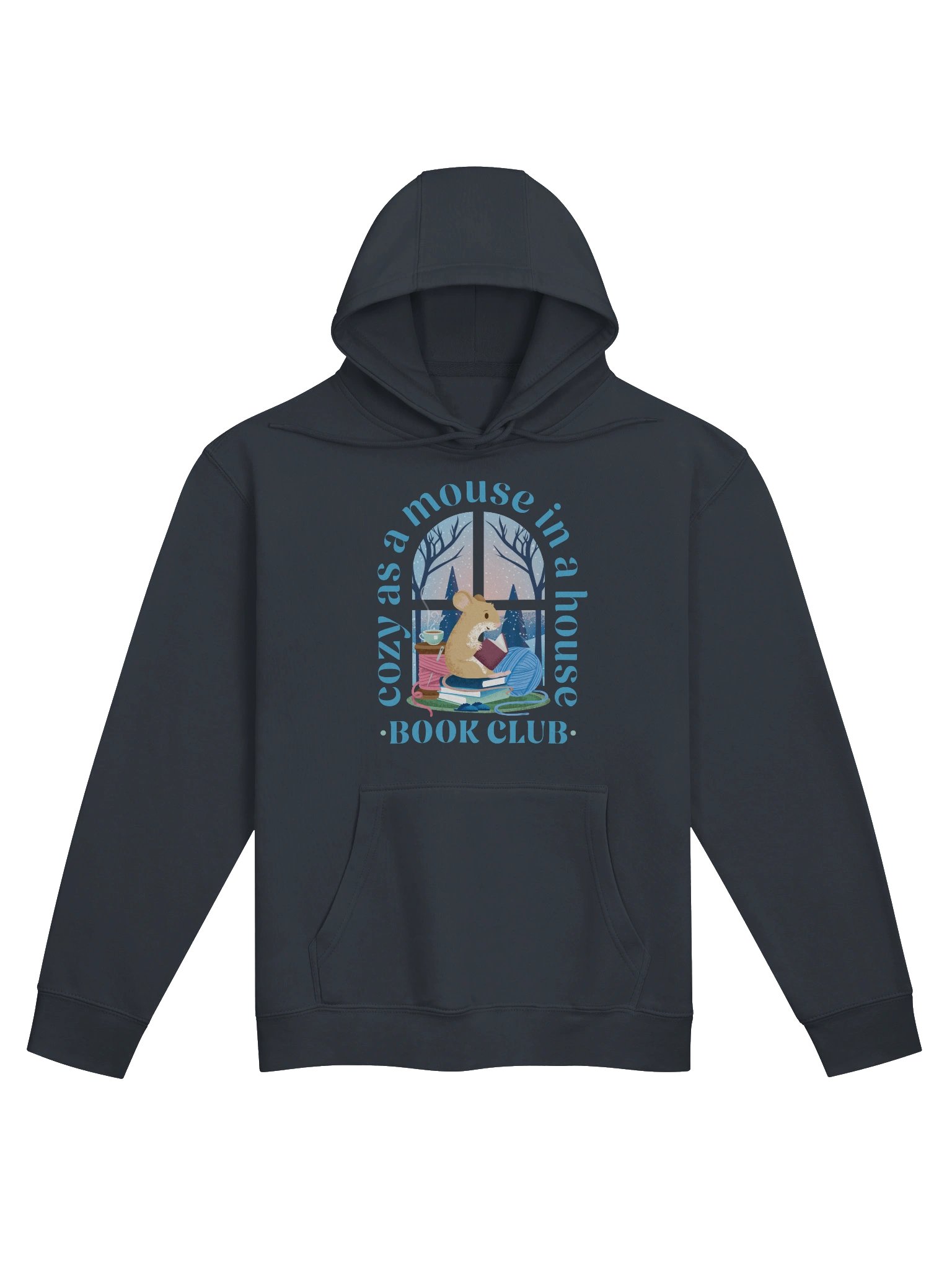 Cozy Mouse Book Club Hoodie product image (3)