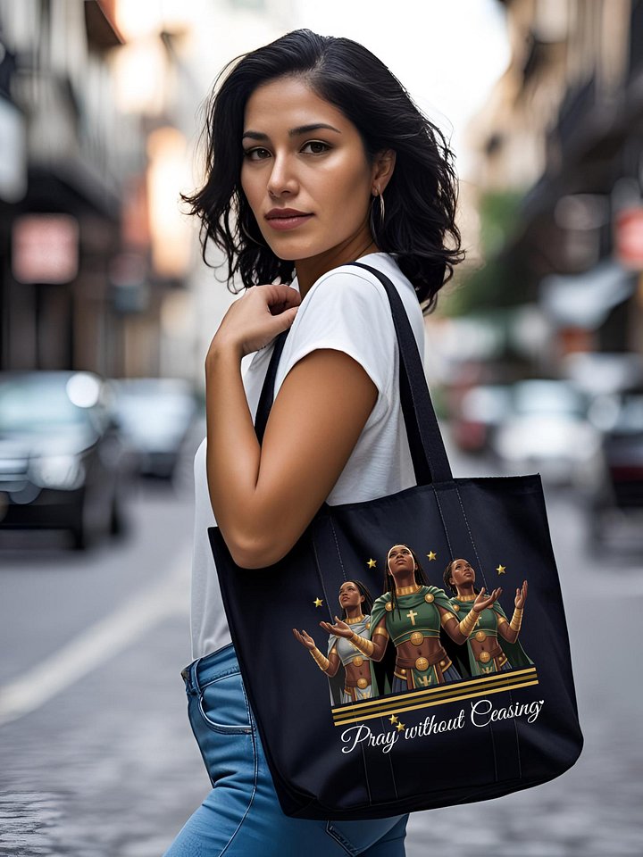 Faithful Warriors Christian Eco Tote Bag. product image (1)
