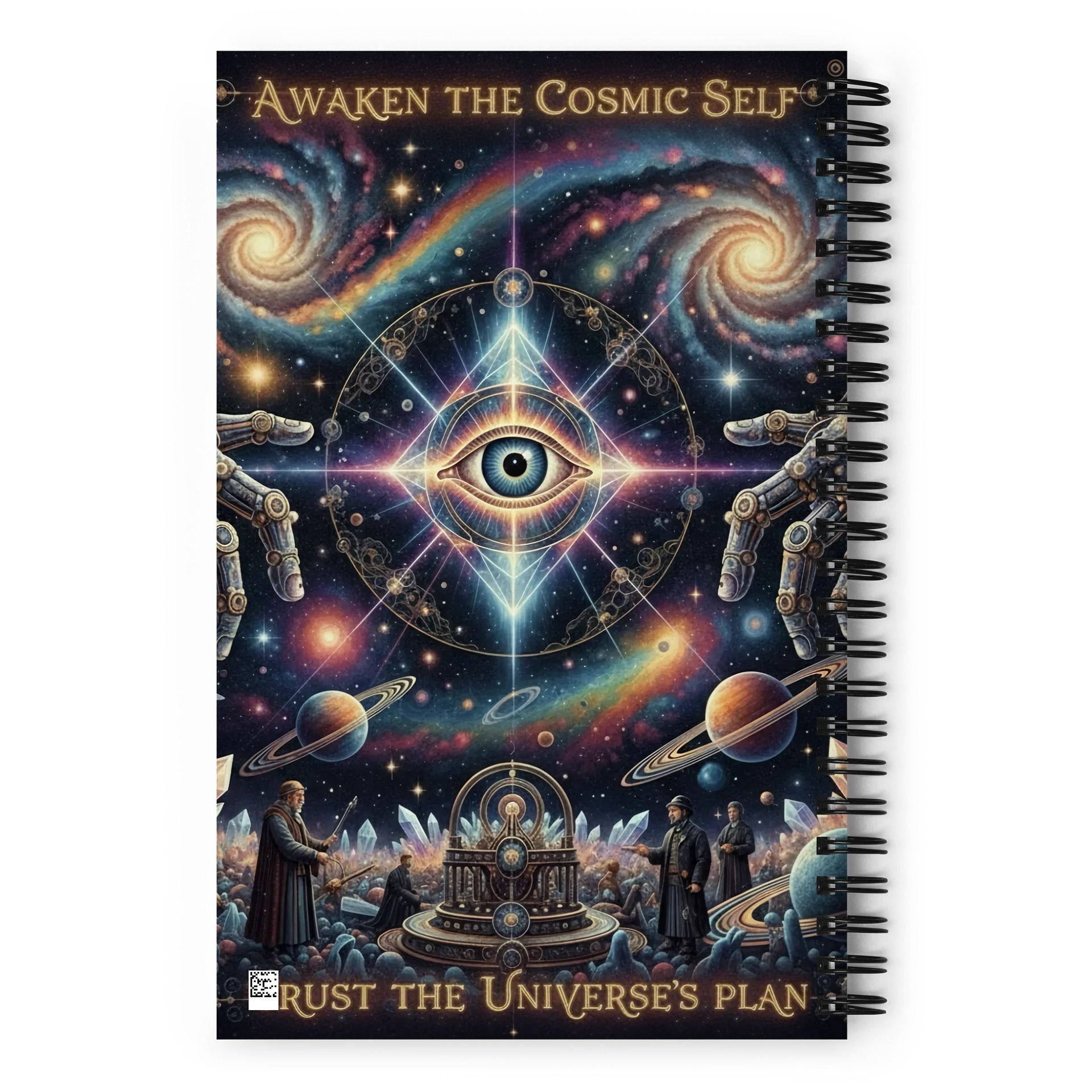 Cosmic Awakening -Spiral Notebook product image (2)