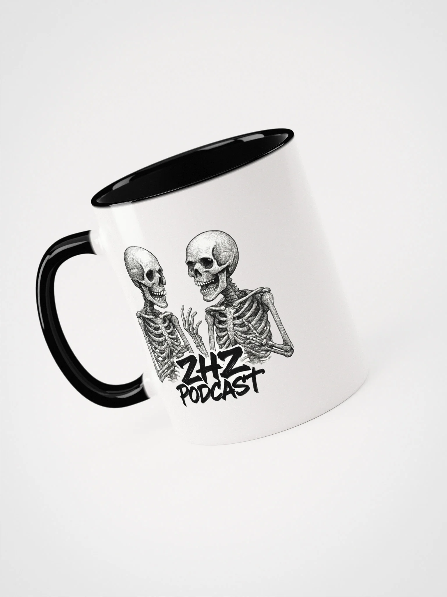 Skeleton Chit-Chat Ceramic Mug product image (5)