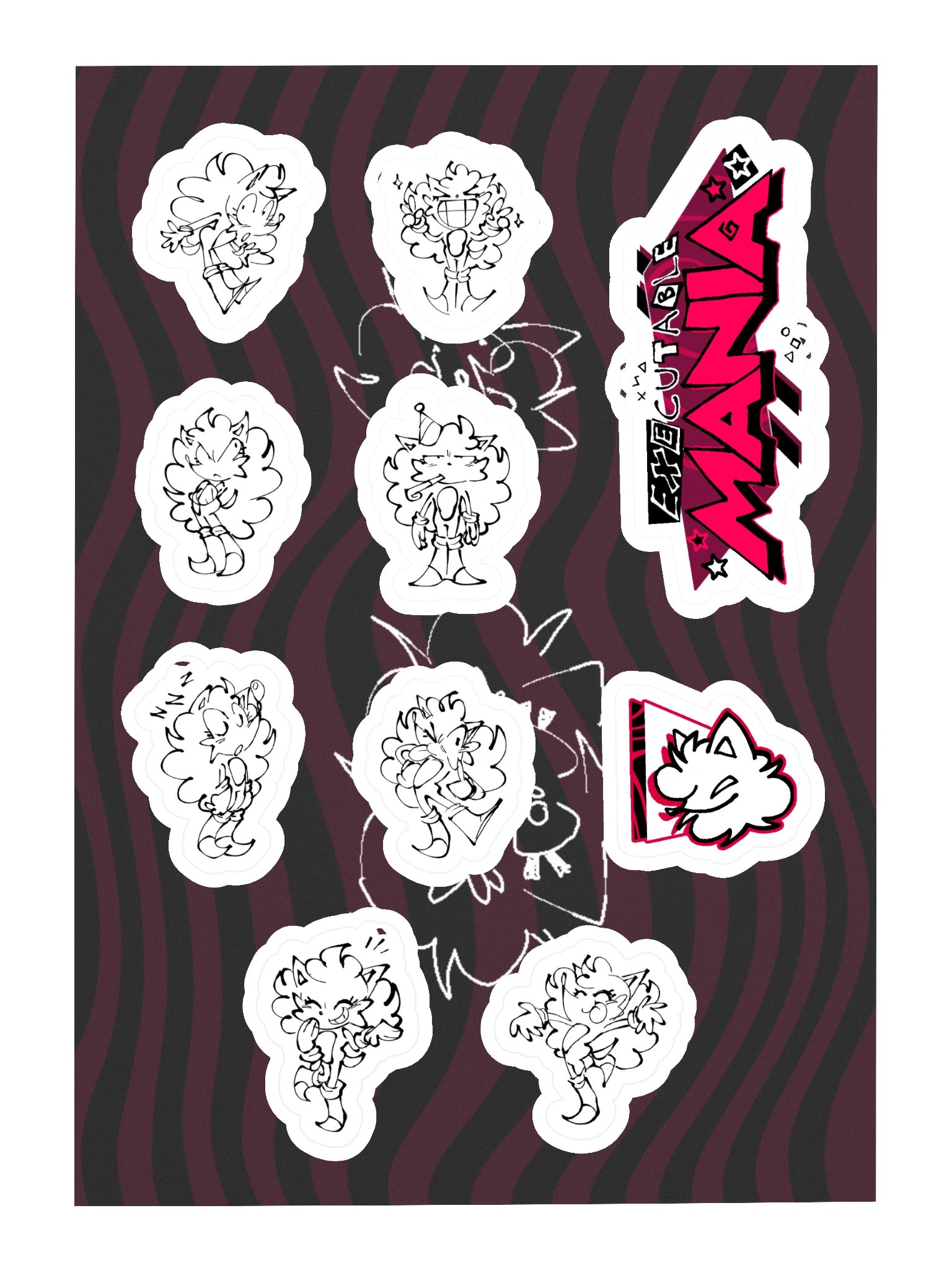 Wonkers Sticker Sheet product image (3)