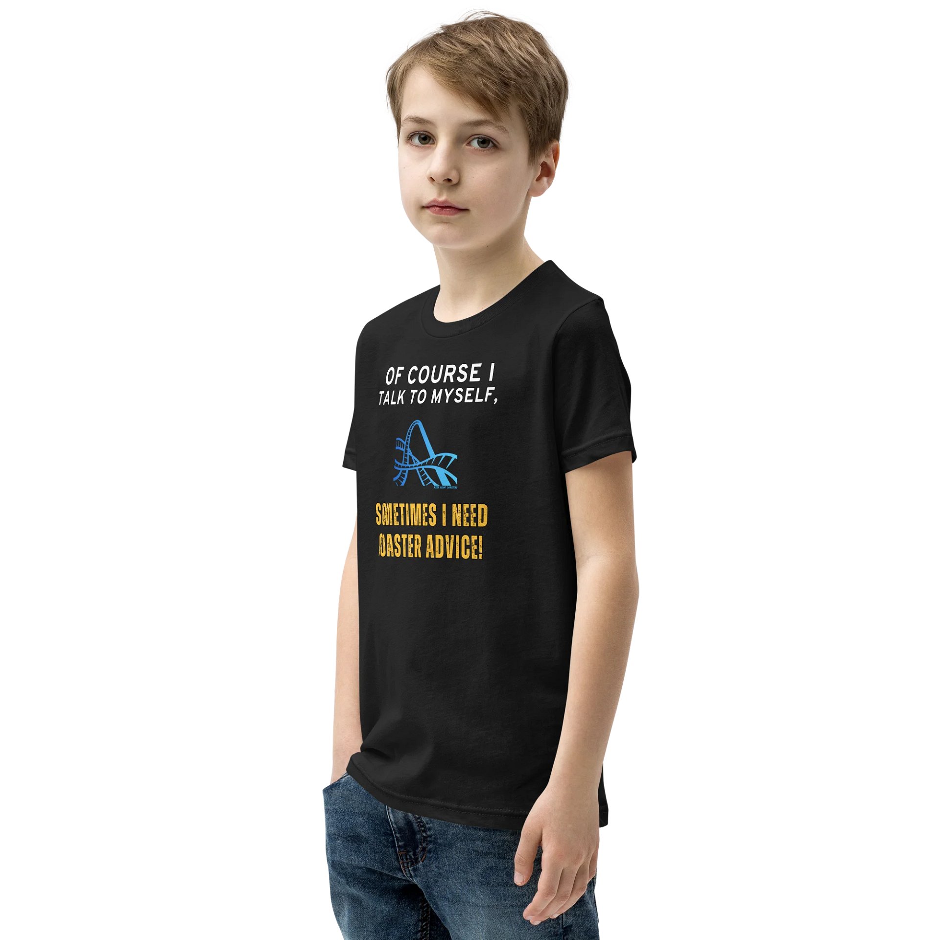Of Course I Talk To Myself - Youth Tee product image (4)