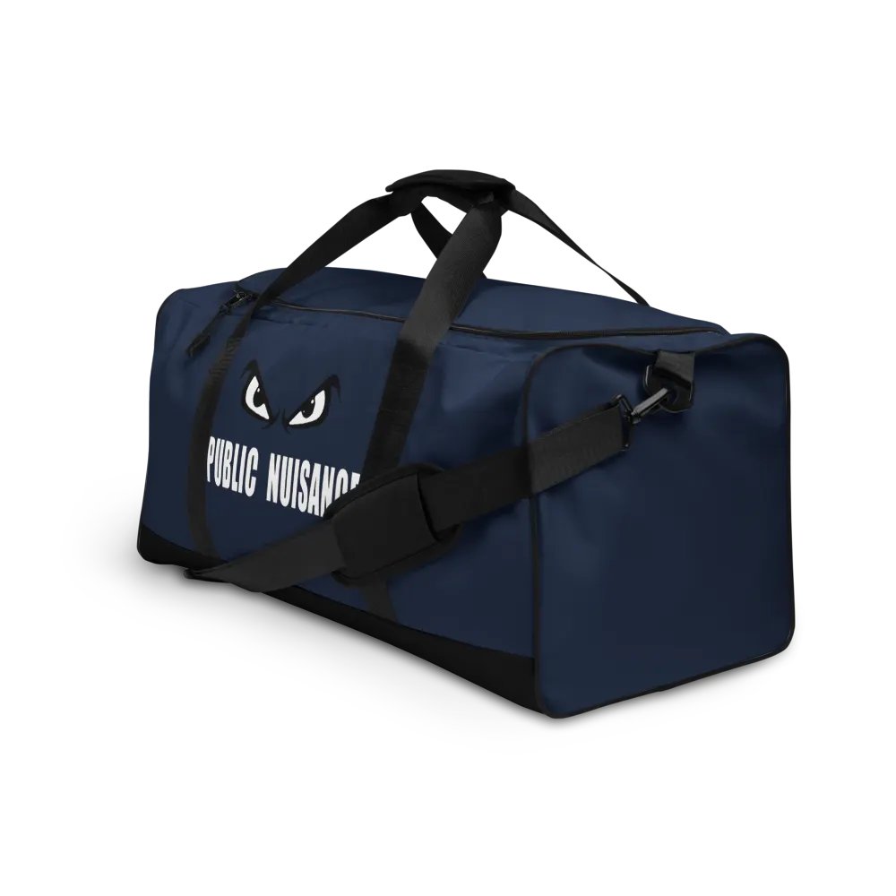 Public Nuisance: Navy Blue Duffle Bag product image (3)