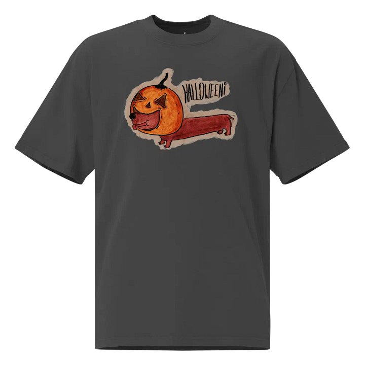 Halloweeni Faded Oversized Tee product image (1)