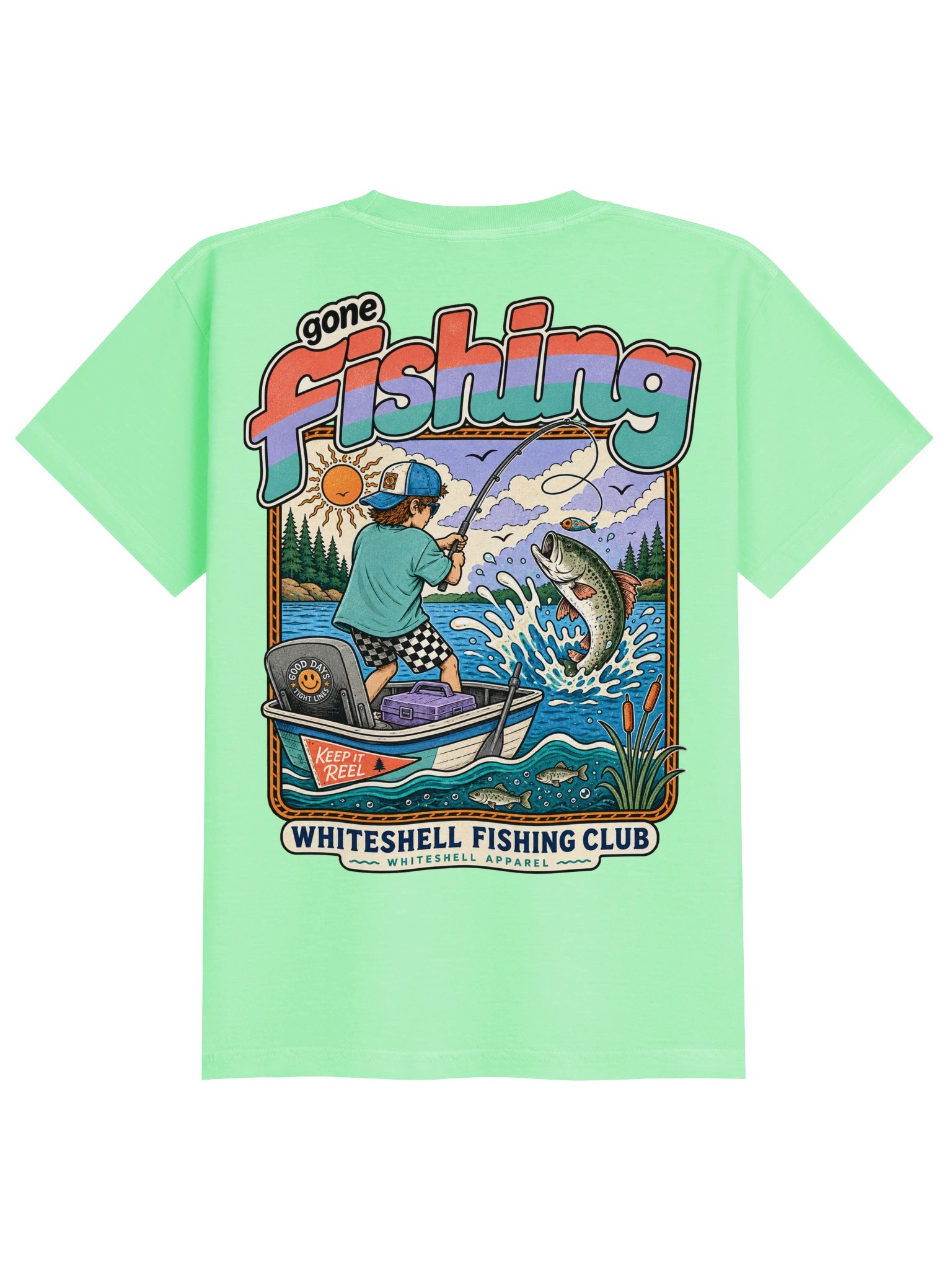 Gone Fishing! Youth T-Shirt product image (1)