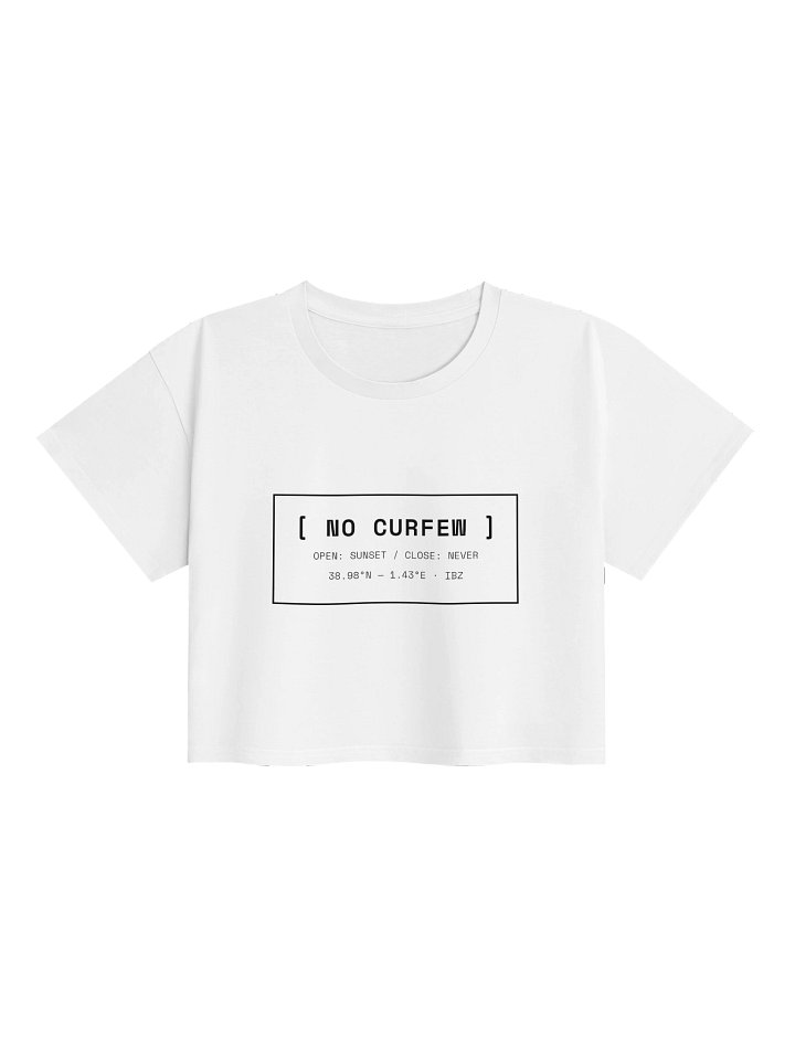 No Curfew Sunset Crop Top product image (1)