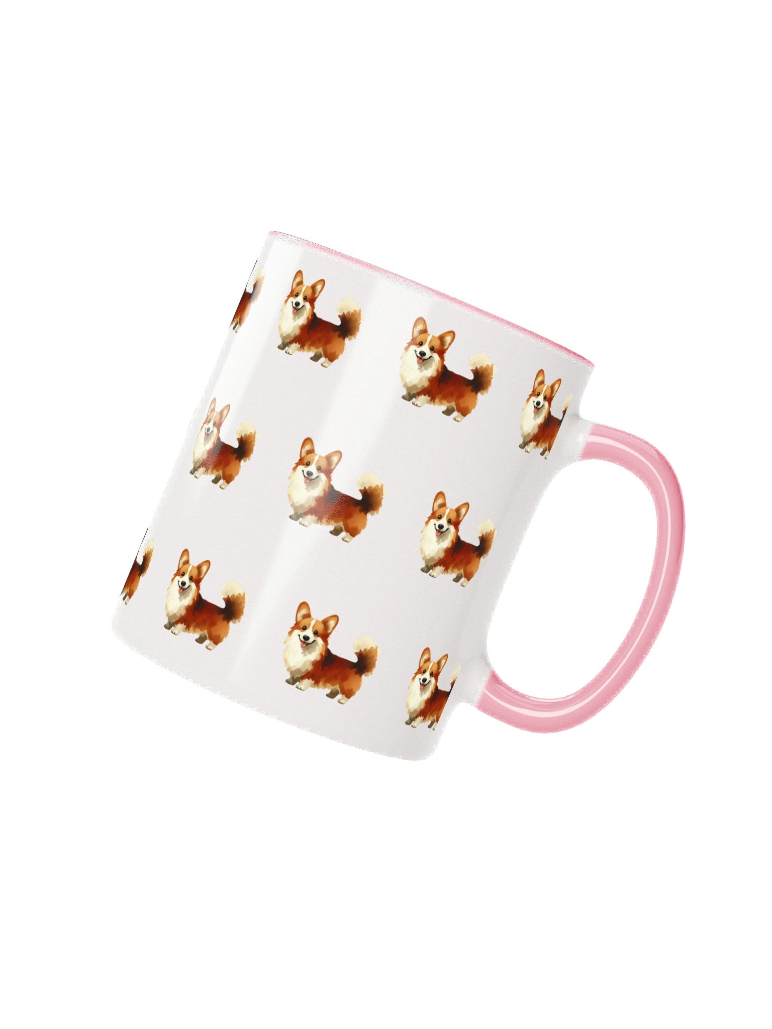 Brie The Corgi Mug Pattern product image (2)
