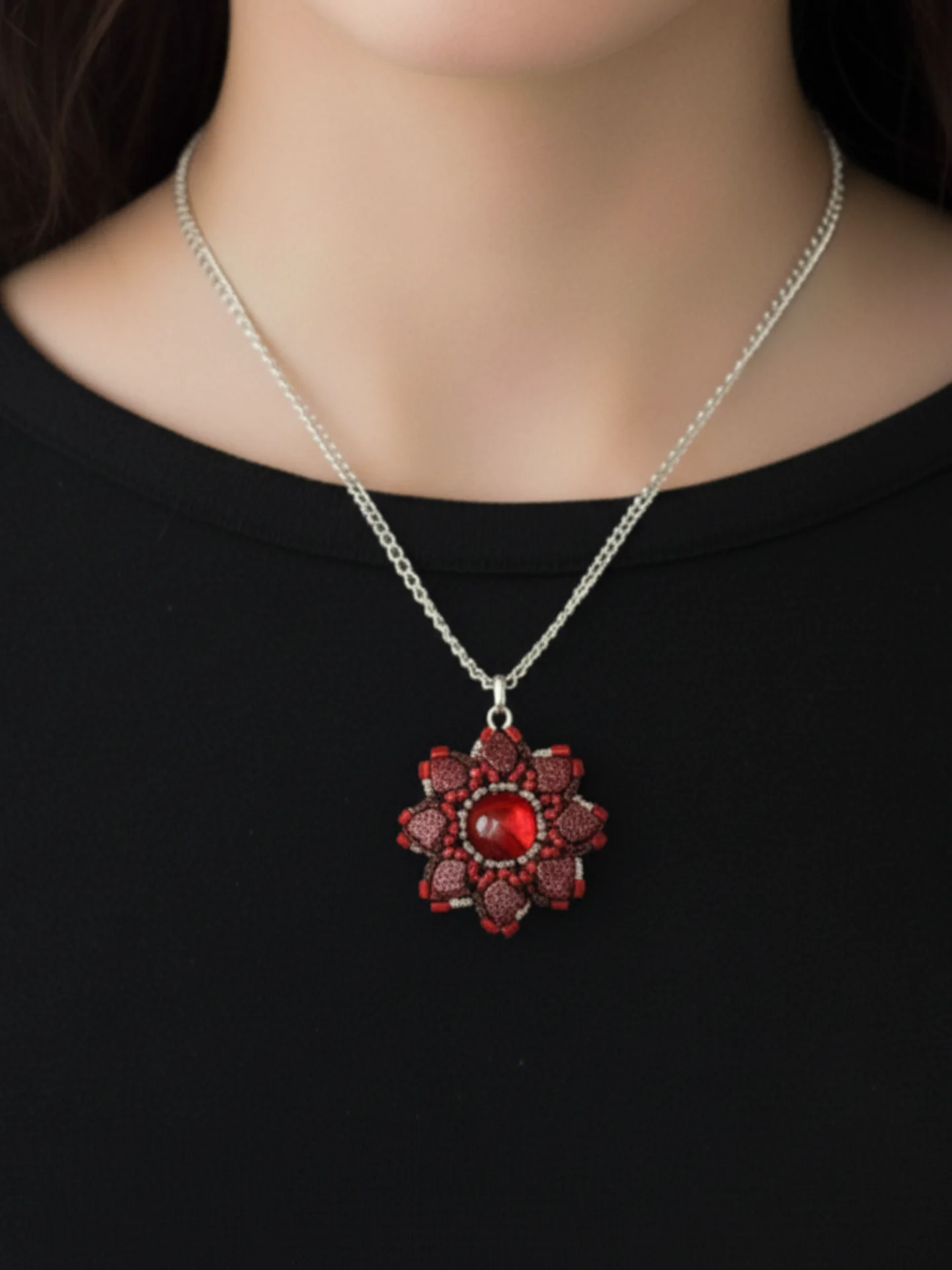 Cherry on Top Pendant - Red product image (1)