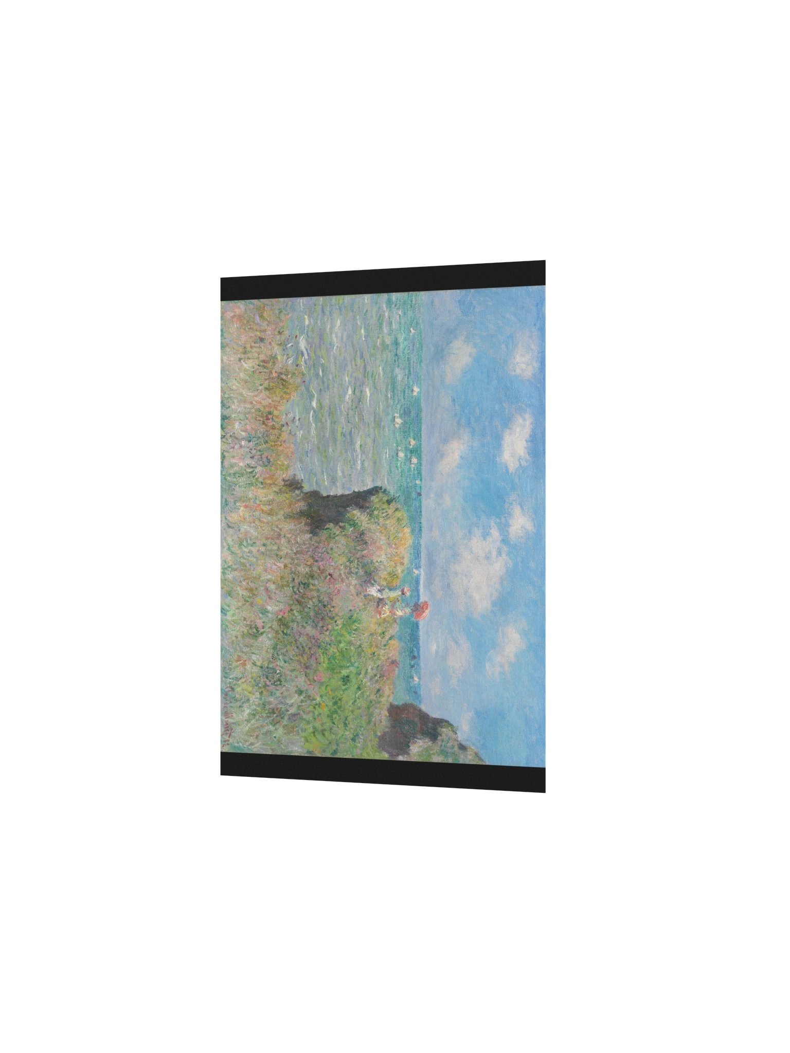 Monet, Cliff Walk at Pourville — Fine-Art Poster product image (3)