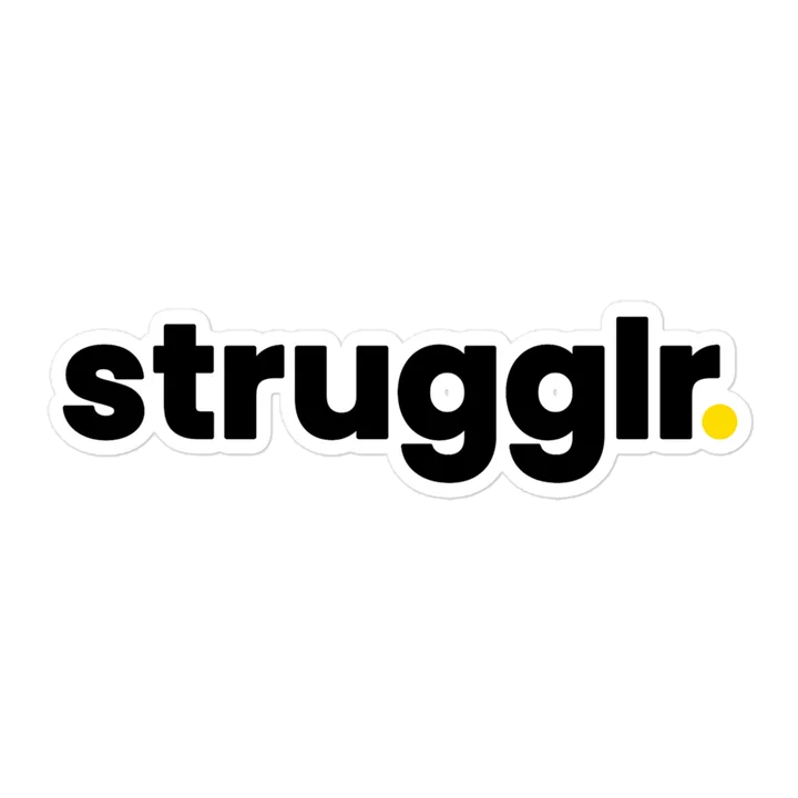 Strugglr Sticker product image (2)