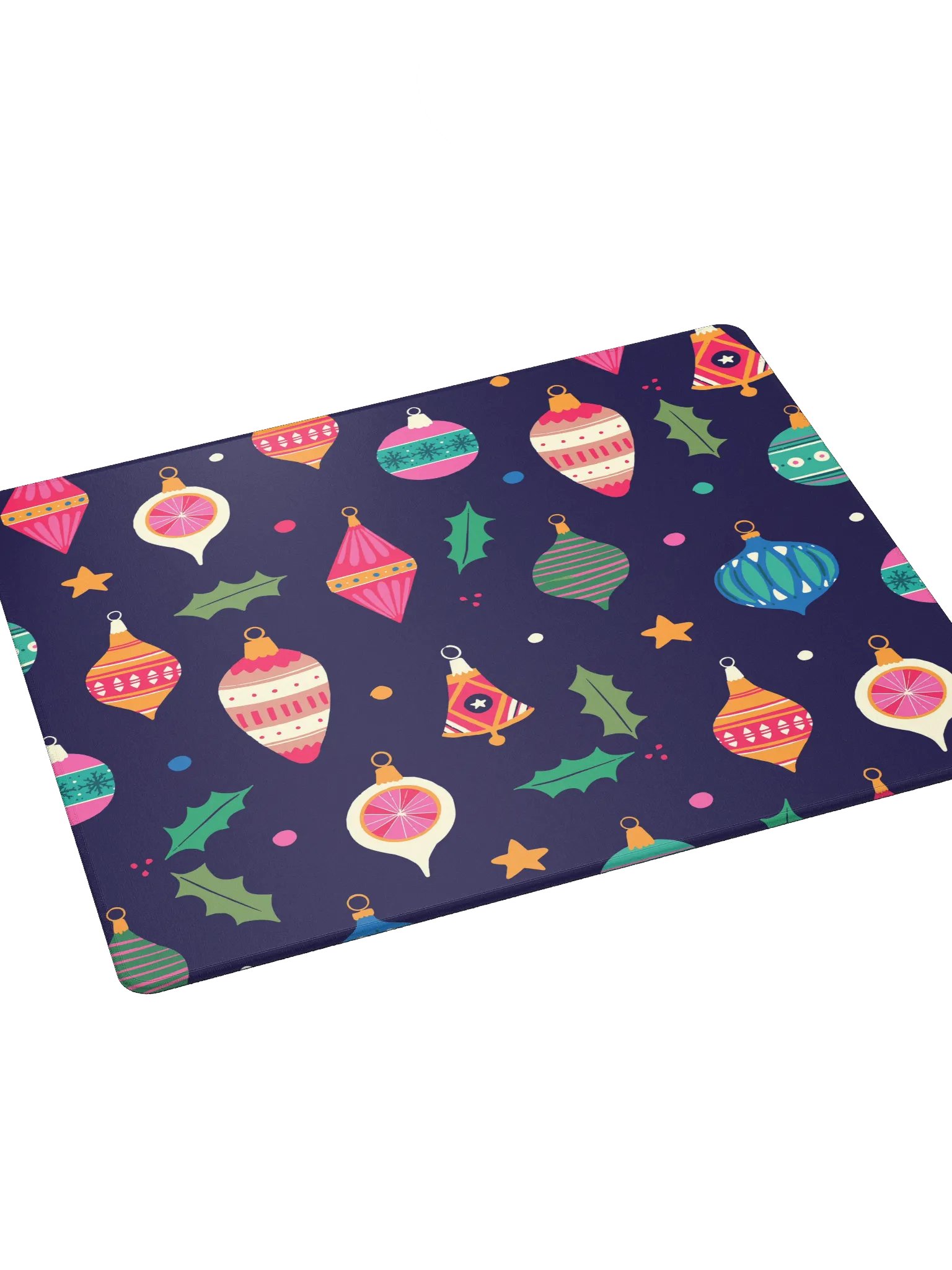 Festive Ornaments Gaming Mouse Pad product image (1)