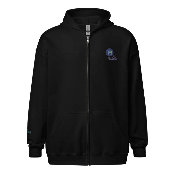 Embroidered Blitz Logo Unisex Zip Hoodie - Legion Series product image (1)