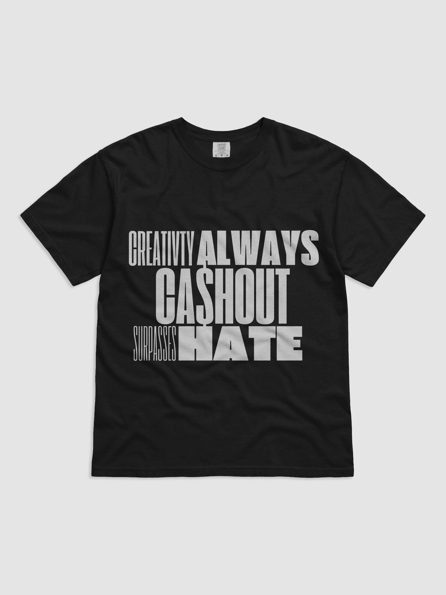 CASHOUT Signature Tee (White Letters) product image (6)