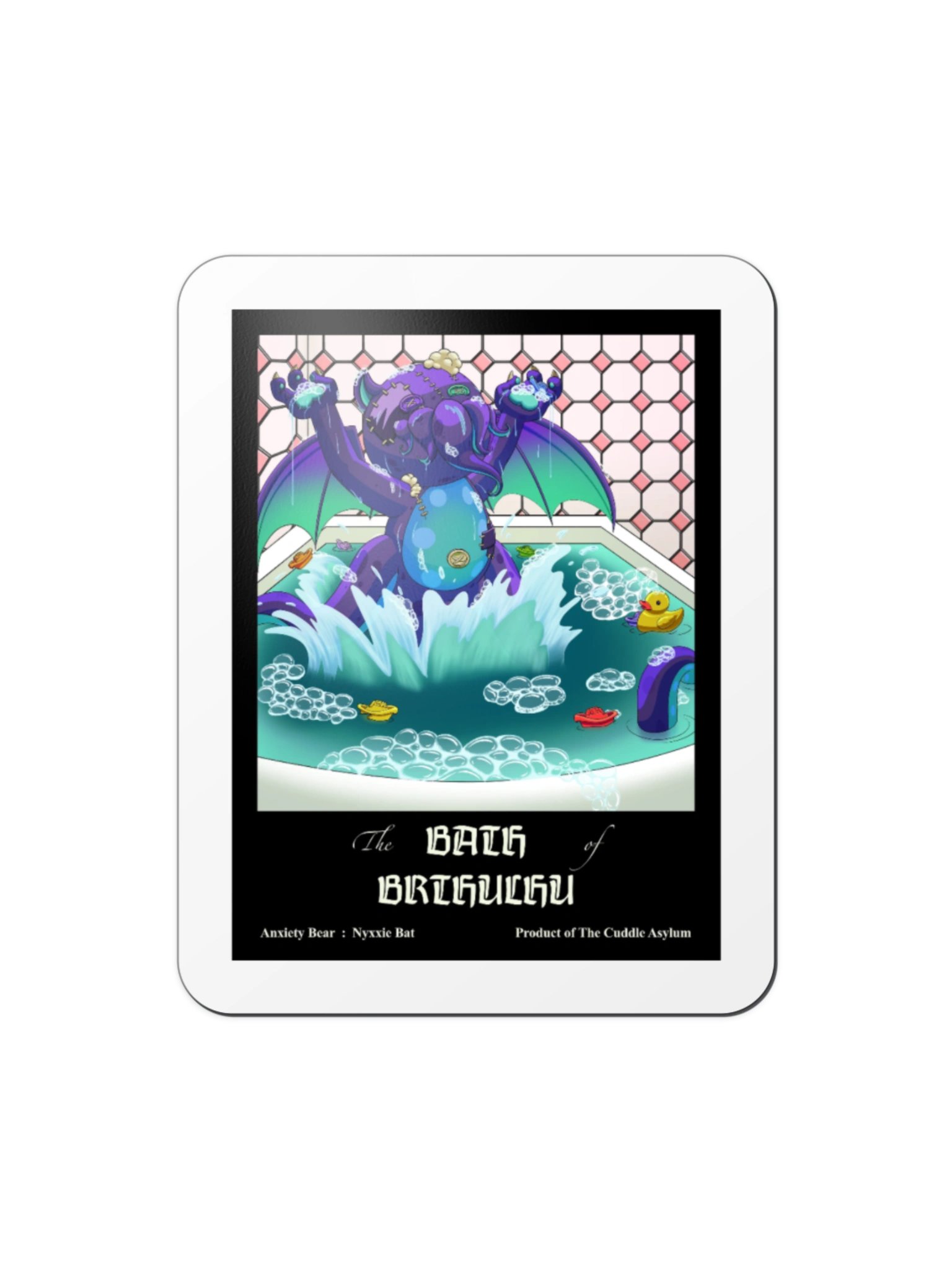Anxiety Bear Bruthulu Movie Poster Magnet product image (2)