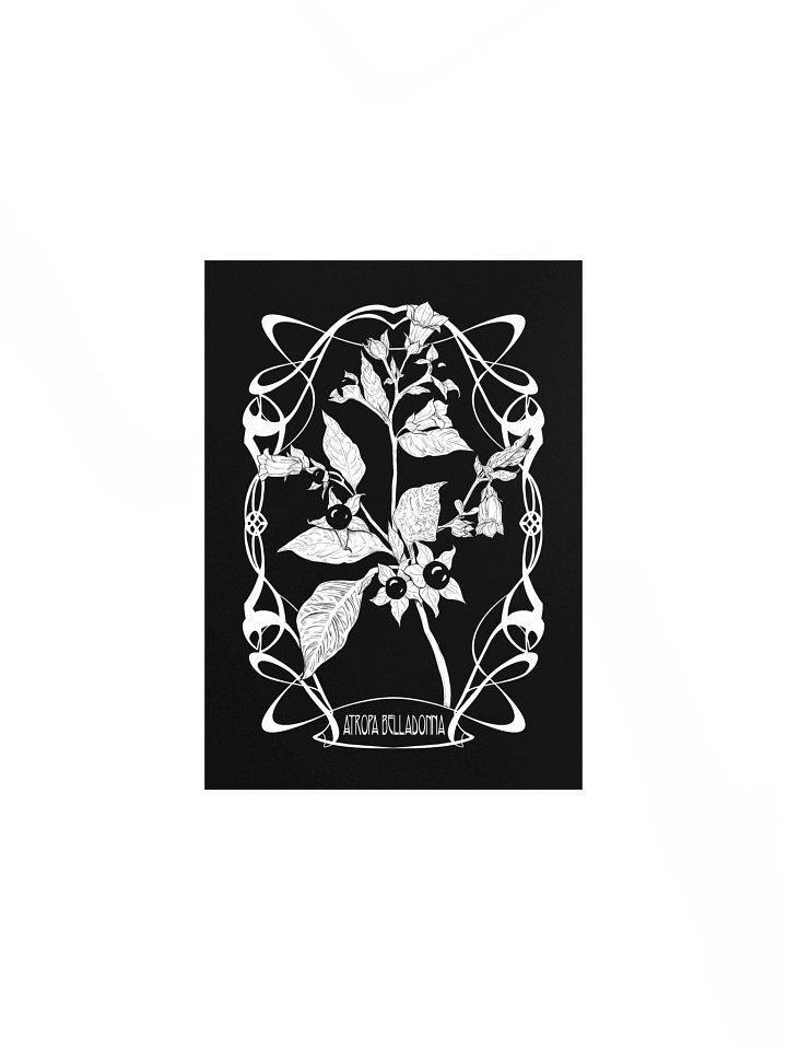 Atropa Belladonna Botanical Print product image (2)