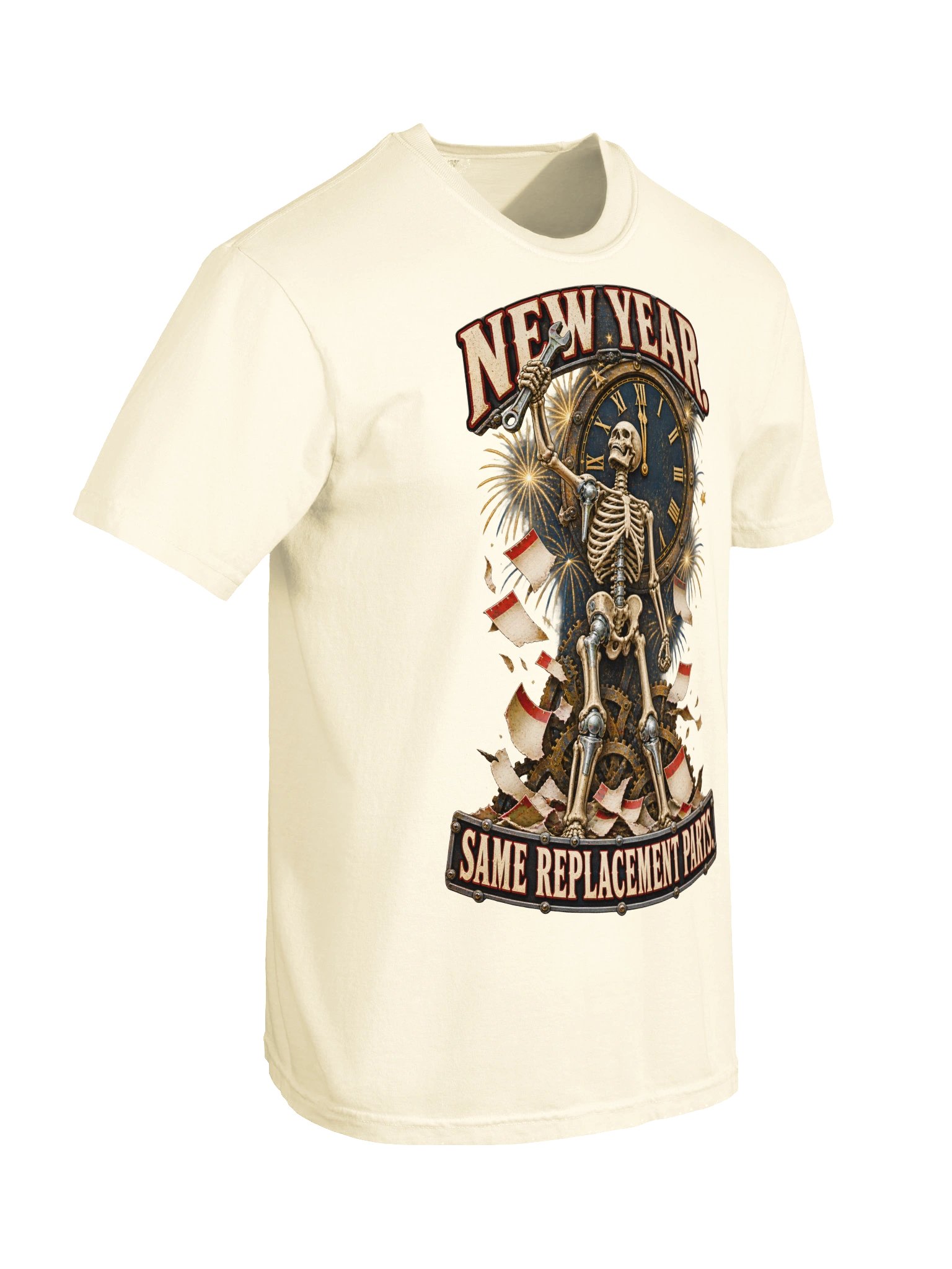 Funny Joint Replacement Shirt — New Year, Same Replacement Parts | Broken Resolutions™ product image (11)