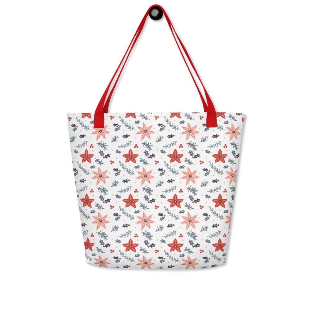 Christmas Floral Tote product image (3)