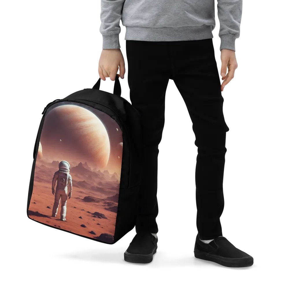 Astronaut On Alien Planet Backpack product image (6)
