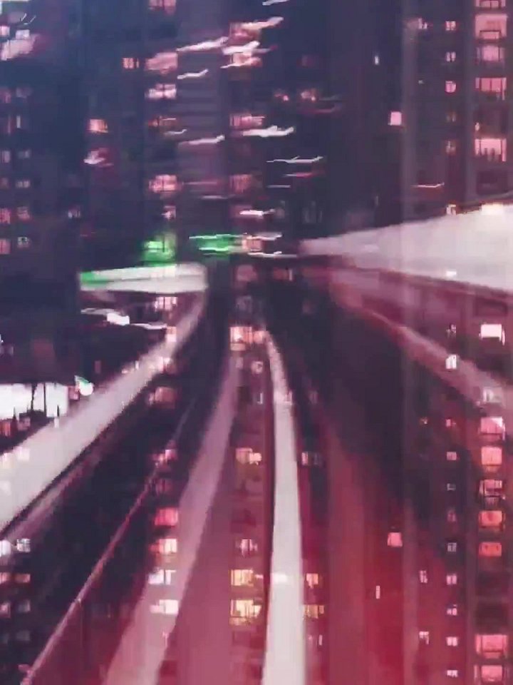 Driver's View of Nightly Train Ride product image (2)