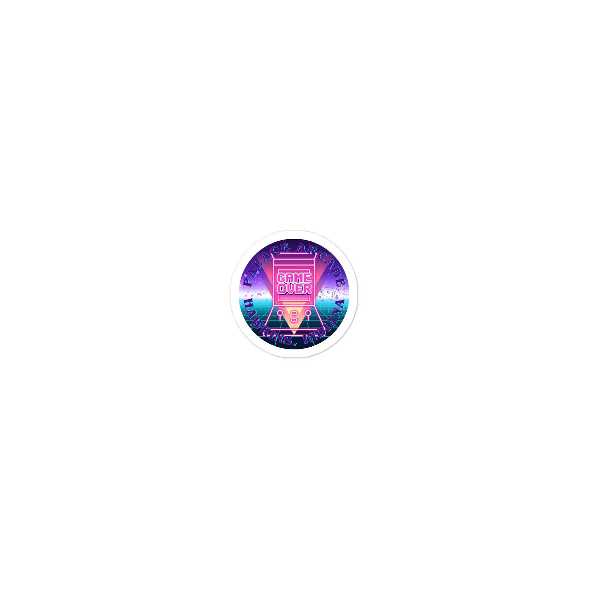 "Game Over" Palace Arcade Sticker product image (1)