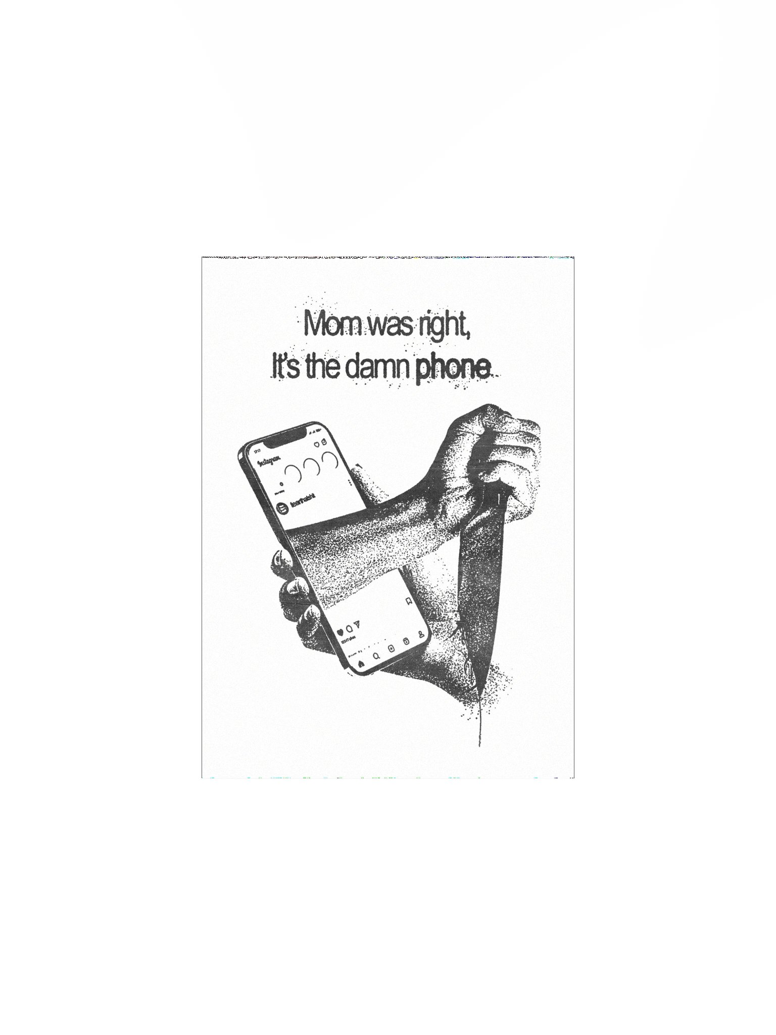 DAMN PHONE POSTER product image (3)
